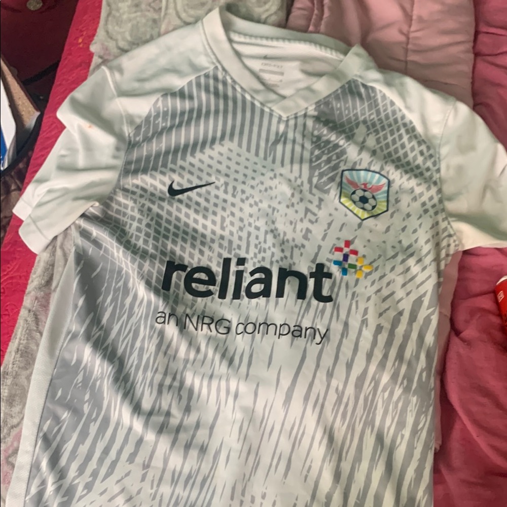 Nike Kids Gray Soccer Jersey